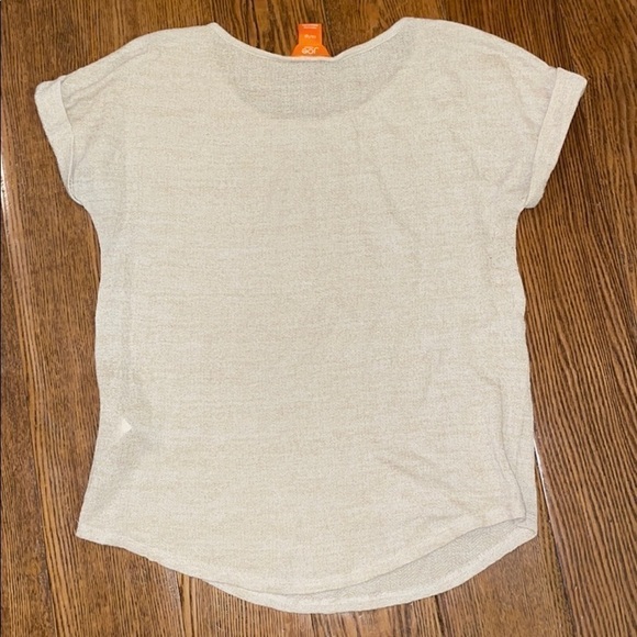 EUC Tan Blouse - Picture 3 of 4